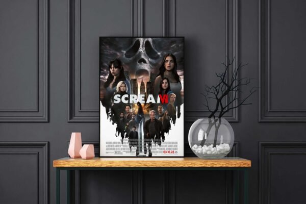 Scream Vi LED Backlit Poster Frame – Movie Display
