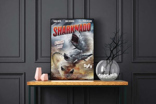 Sharknado LED Backlit Poster Frame – Movie Display
