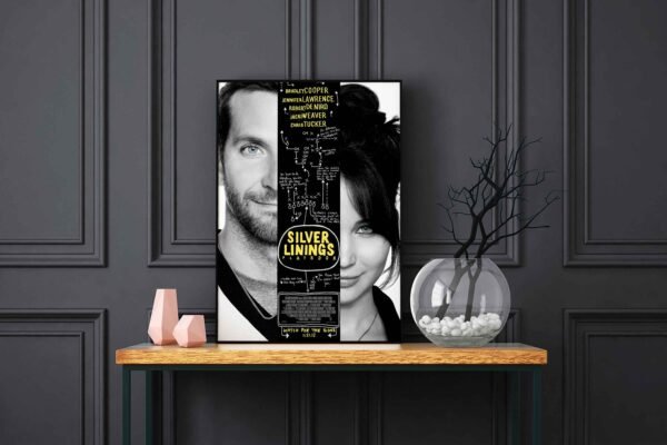 Silver Linings Playbook LED Backlit Poster Frame – Movie Display