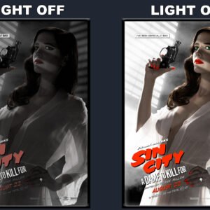 Sin City A Dame To Kill For LED Backlit Poster Frame – Movie Display