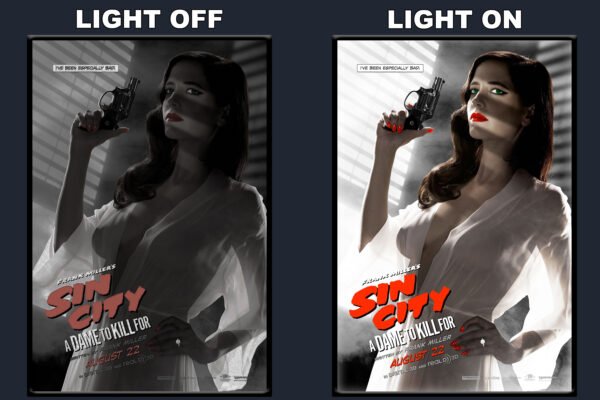 Sin City A Dame To Kill For LED Backlit Poster Frame – Movie Display