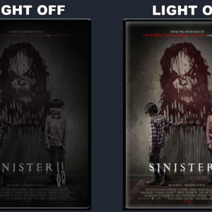 Sinister 2 LED Backlit Poster Frame – Movie Display