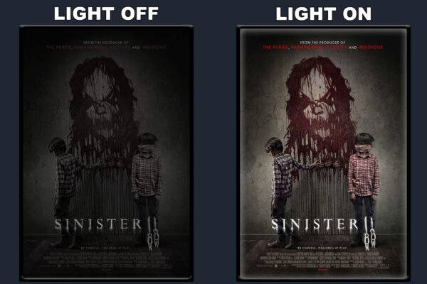 Sinister 2 LED Backlit Poster Frame – Movie Display