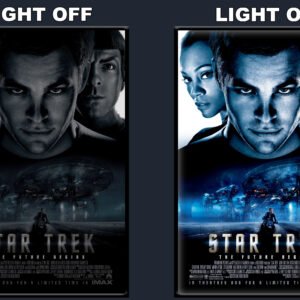 Star Trek LED Backlit Poster Frame – Movie Display