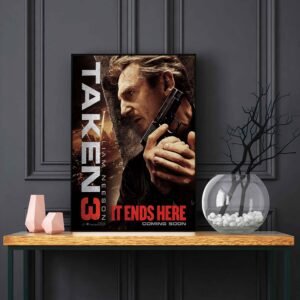 Taken 3 LED Backlit Poster Frame – Movie Display