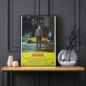 Taxi Driver LED Backlit Poster Frame – Movie Display