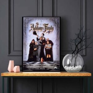 The Addams Family LED Backlit Poster Frame – Movie Display