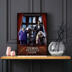 The Addams Family LED Backlit Poster Frame – Movie Display
