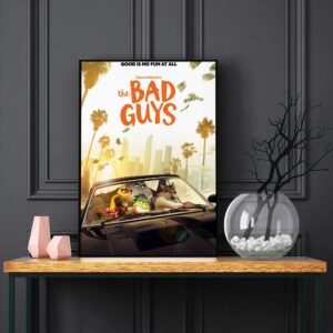 The Bad Guys LED Backlit Poster Frame – Movie Display
