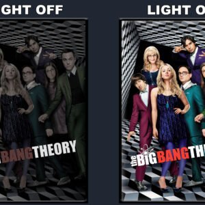 The Big Bang Theory LED Backlit Poster Frame – Movie Display