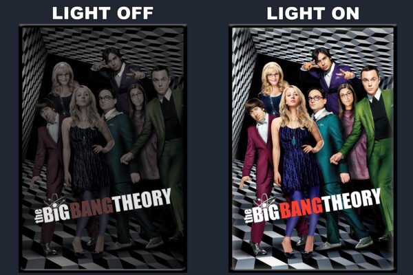 The Big Bang Theory LED Backlit Poster Frame – Movie Display