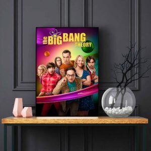 The Big Bang Theory LED Backlit Poster Frame – Movie Display