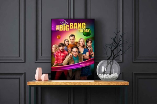 The Big Bang Theory LED Backlit Poster Frame – Movie Display