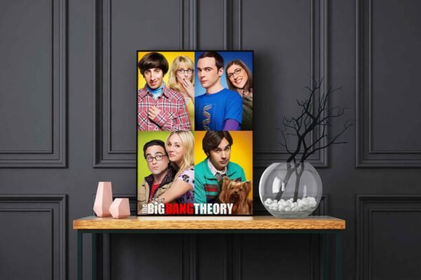 The Big Bang Theory LED Backlit Poster Frame – Movie Display