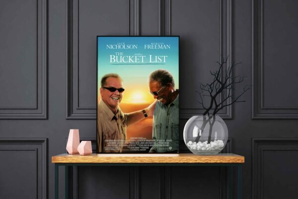 The Bucket List LED Backlit Poster Frame – Movie Display