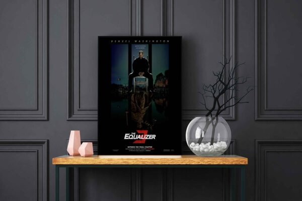 The Equalizer 3 LED Backlit Poster Frame – Movie Display