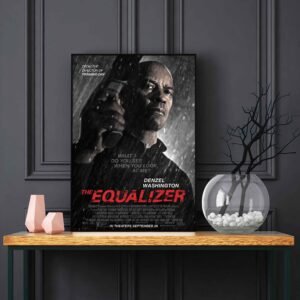 The Equalizer LED Backlit Poster Frame – Movie Display
