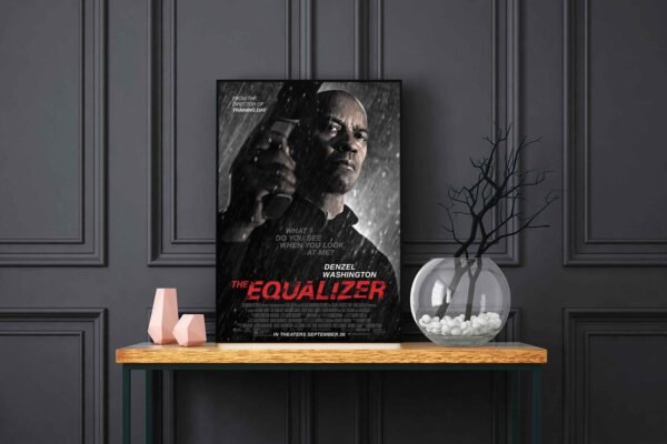 The Equalizer LED Backlit Poster Frame – Movie Display