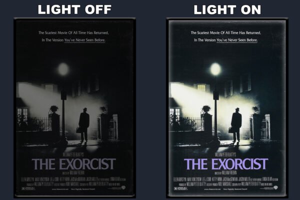 The Exorcist LED Backlit Poster Frame – Movie Display