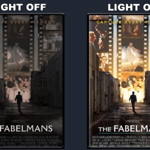 The Fabelmans LED Backlit Poster Frame – Movie Display