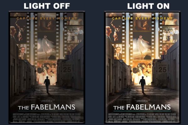 The Fabelmans LED Backlit Poster Frame – Award-Winning Drama Movie Art
