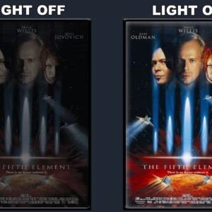 The Fifth Element LED Backlit Poster Frame – Movie Display
