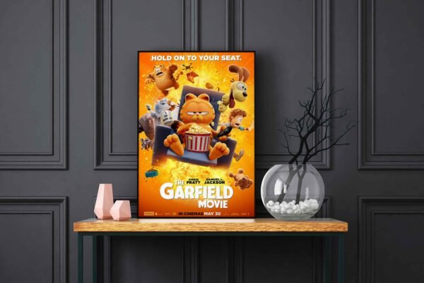 The Garfield Movie LED Backlit Poster Frame – Movie Display