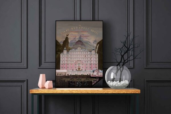 The Grand Budapest Hotel LED Backlit Poster Frame – Movie Display