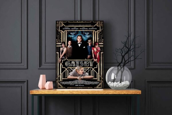 The Great Gatsby LED Backlit Poster Frame – Movie Display