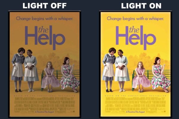 The Help LED Backlit Poster Frame – Historical Drama Award-Winning Movie Art