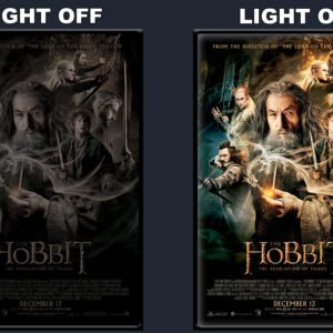 The Hobbit The Desolation Of Smaug LED Backlit Poster Frame – Movie Display