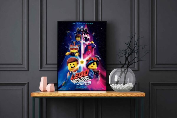 The Lego Movie 2 The Second Part LED Backlit Poster Frame – Movie Display