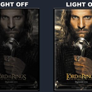 The Lord Of The Rings The Return Of The King 2 LED Backlit Poster Frame – Movie Display