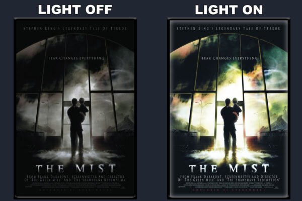 The Mist LED Backlit Poster Frame – Movie Display