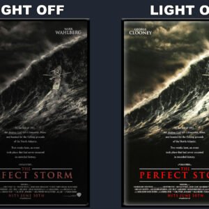 The Perfect Storm LED Backlit Poster Frame – Movie Display