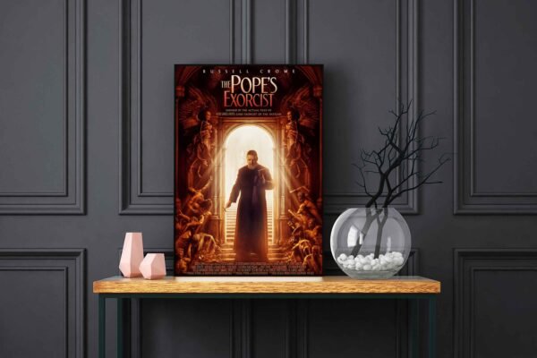 The Popes Exorcist LED Backlit Poster Frame – Movie Display