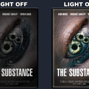 The Substance LED Backlit Poster Frame – Movie Display