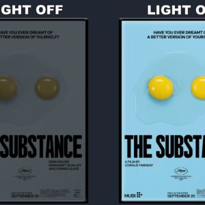 The Substance LED Backlit Poster Frame – Movie Display