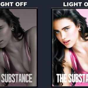 The Substance LED Backlit Poster Frame – Movie Display