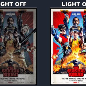 The Suicide Squad LED Backlit Poster Frame – Movie Display