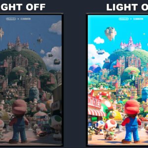 The Super Mario Bros Movie LED Backlit Poster Frame – Movie Display