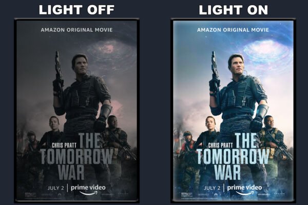 The Tomorrow War LED Backlit Poster Frame – Movie Display