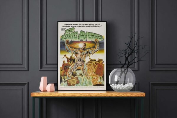 The Toxic Avenger LED Backlit Poster Frame – Movie Display