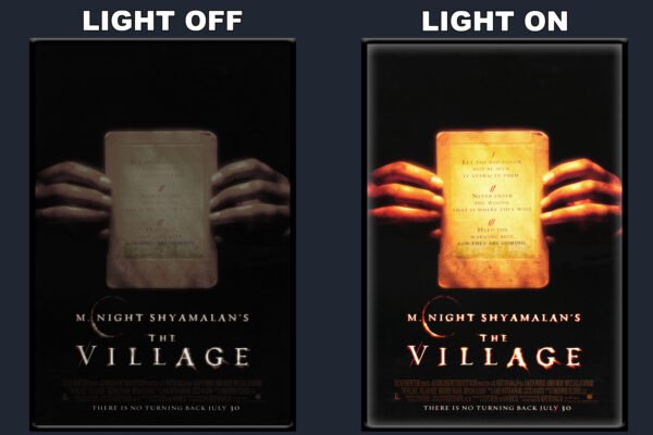 The Village LED Backlit Poster Frame – Movie Display