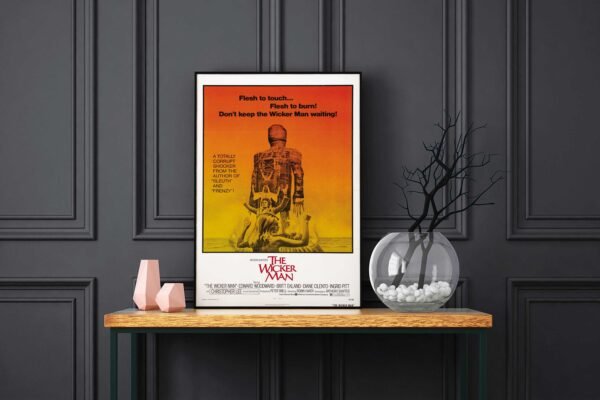 The Wicker Man LED Backlit Poster Frame – Movie Display