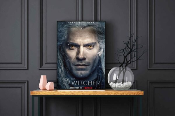 The Witcher LED Backlit Poster Frame – Movie Display