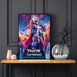 Thor Love And Thunder LED Backlit Poster Frame – Movie Display