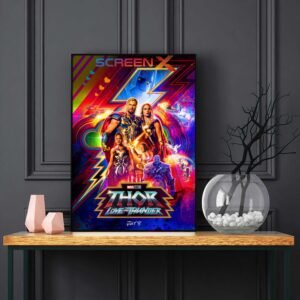 Thor Love And Thunder LED Backlit Poster Frame – Movie Display