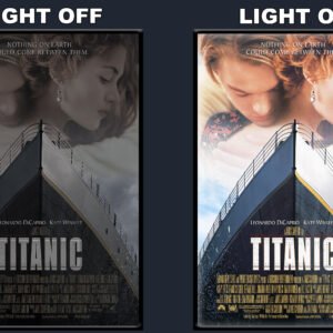 Titanic LED Backlit Poster Frame – Movie Display