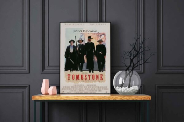 Tombstone LED Backlit Poster Frame – Movie Display